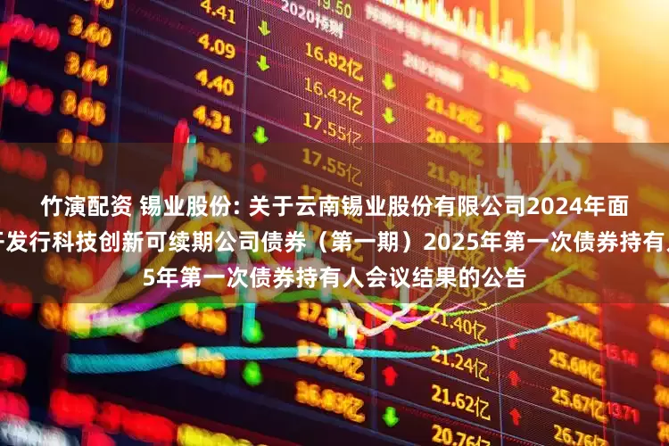 竹演配资 锡业股份: 关于云南锡业股份有限公司2024年面向专业投资者公开发行科技创新可续期公司债券（第一期）2025年第一次债券持有人会议结果的公告